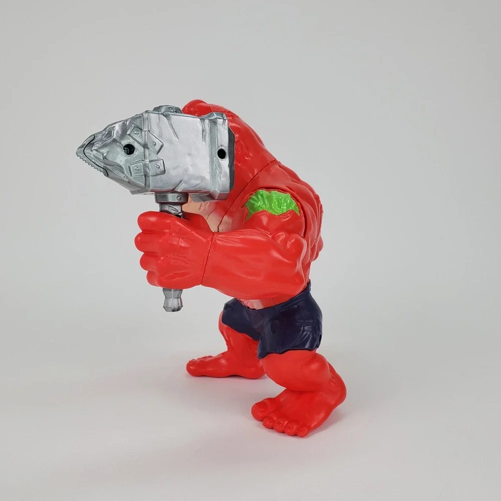 ZURU Smashers Mega Horror Surprise Red‎ T-Rex Dinosaur Action Figure Hammer